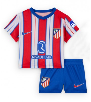 Atletico Madrid Replika Babytøj Hjemmebanesæt Børn 2024-25 Kortærmet (+ Korte bukser)
